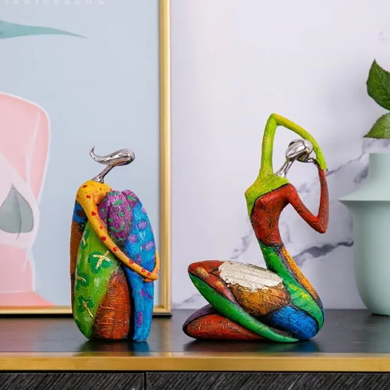 NordArt - Colorful abstract sculpture