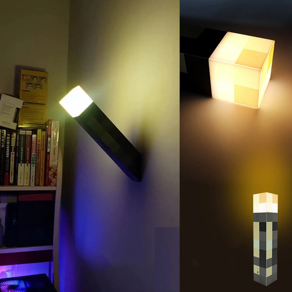 GlowTorch | Atmospheric lighting with Minecraft LED lamp