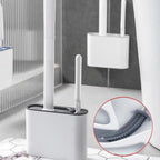 Toilet Brush | Wall-Mounted, Hygienic Design with Durable Bristles for Complete Cleaning in Small Bathrooms