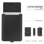 4-in-1 Laptop Sleeve - Slim Protective Case with Stand Function
