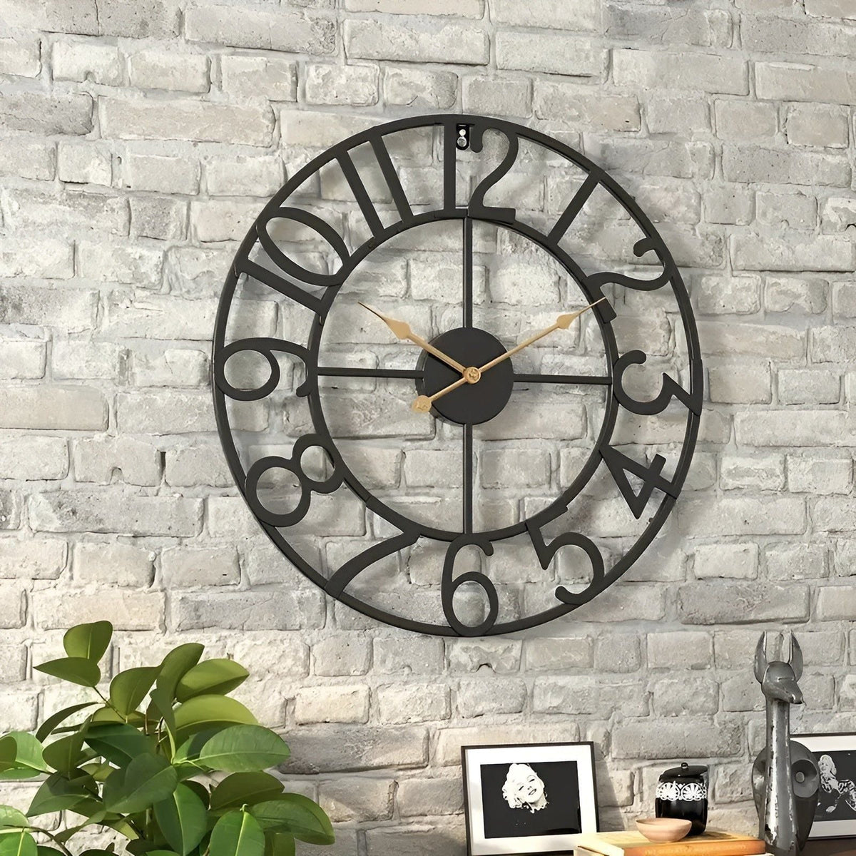 Stylish Retro Digital Alarm Clock with large, easy-to-read display