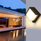 Elegant outdoor wall lamp with motion sensor
