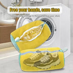 washing bag for shoes for thorough cleaning in the washing machine