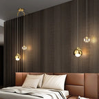 Modern LED Pendant Light for Stylish Ambiance in Bedroom and Dining Room