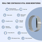 IP68 fitness tracker with heart rate & O2 measurement