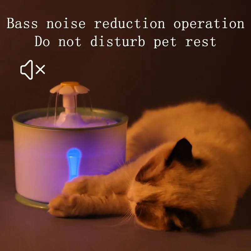 Automatic Drinking Fountain with Filtration System for Pets