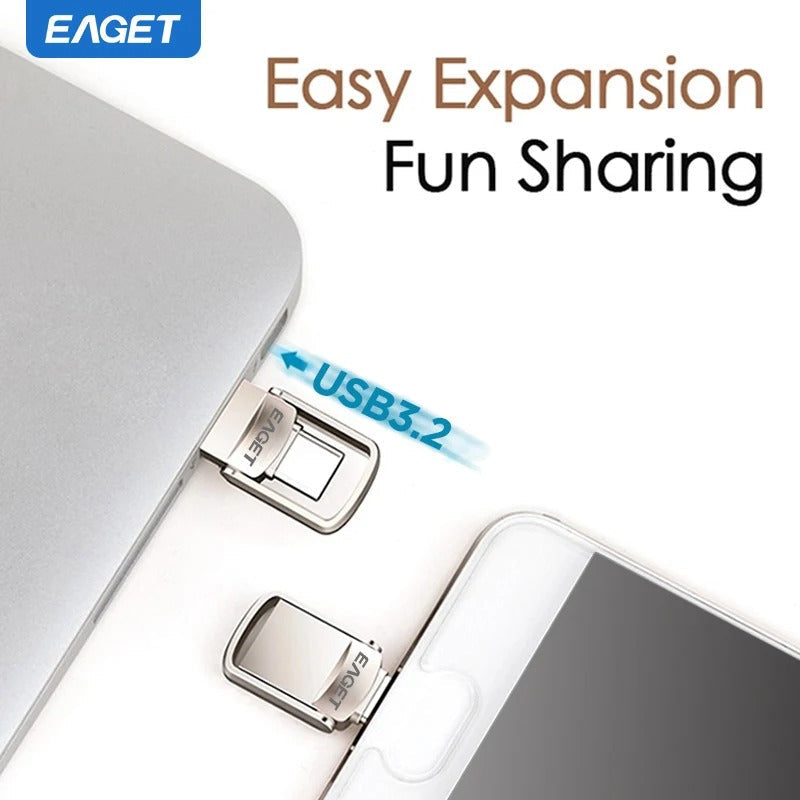 Encrypted USB Backup – Store recordings safely with password protection