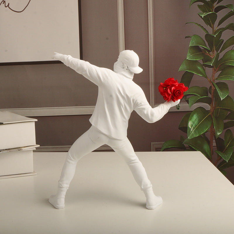 Banksy Flower Vandal