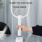 Rechargeable 2-in-1 Electric Fly Swatter and Insect Exterminator – 2500V Without Chemicals