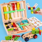 Interactive Wooden Construction Set