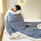 Thick Winter Lambswool Blanket - WarmWool