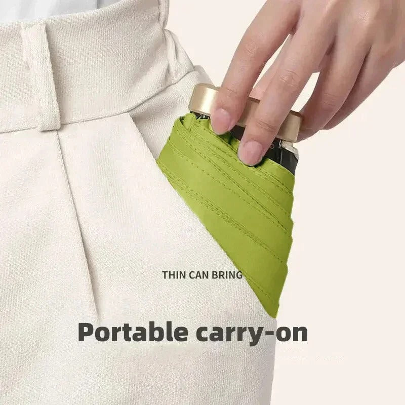 Foldable Mini Umbrella Solara – Compact, UV protection & Wind resistant