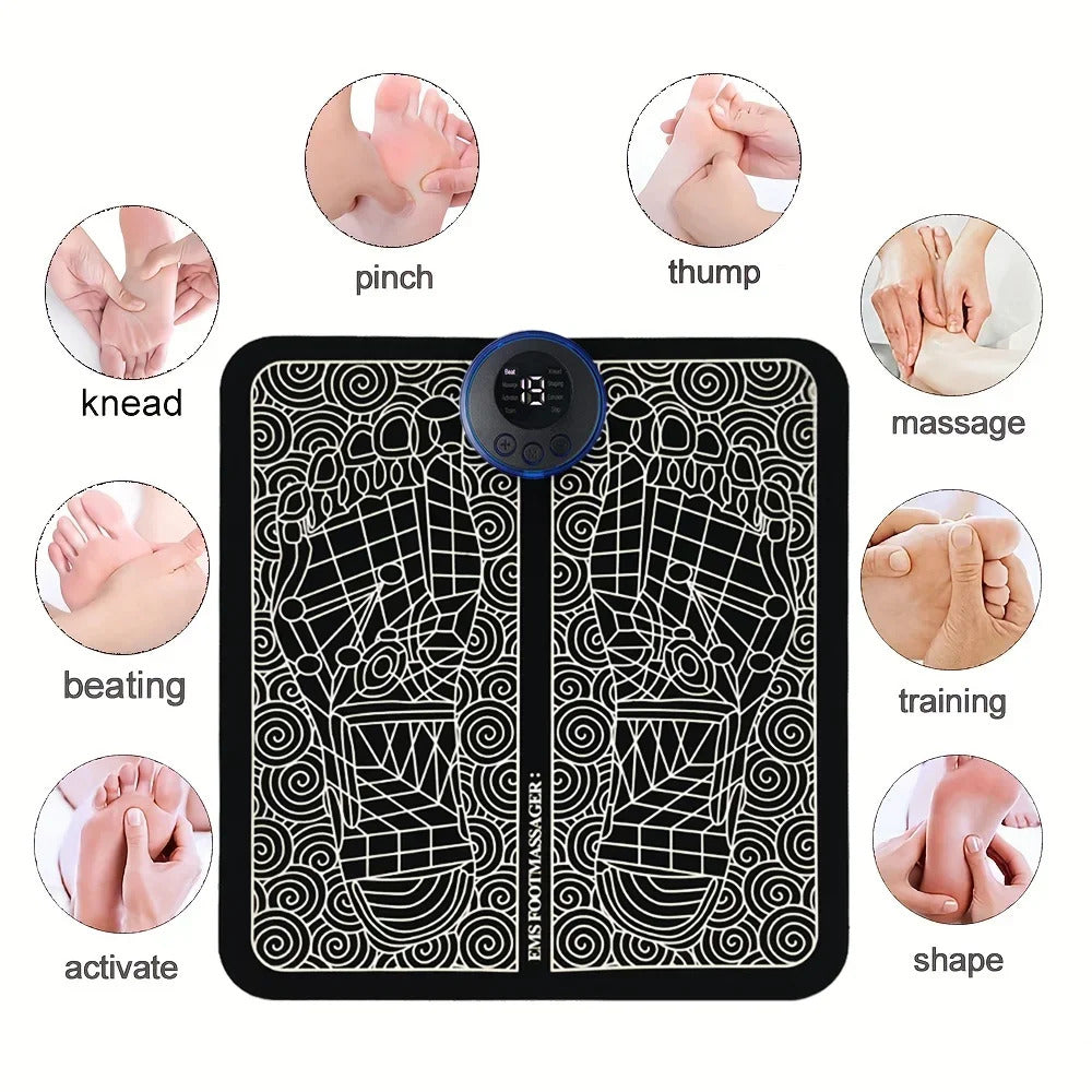 Regenerating EMS Foot Massager – Relaxation and Pain Relief for Your Feet