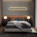 Outdoor IP65 Waterproof Linear Wall Lamp | Minimalist Metal Design. Dimmable LED Options for Gardens & Patios