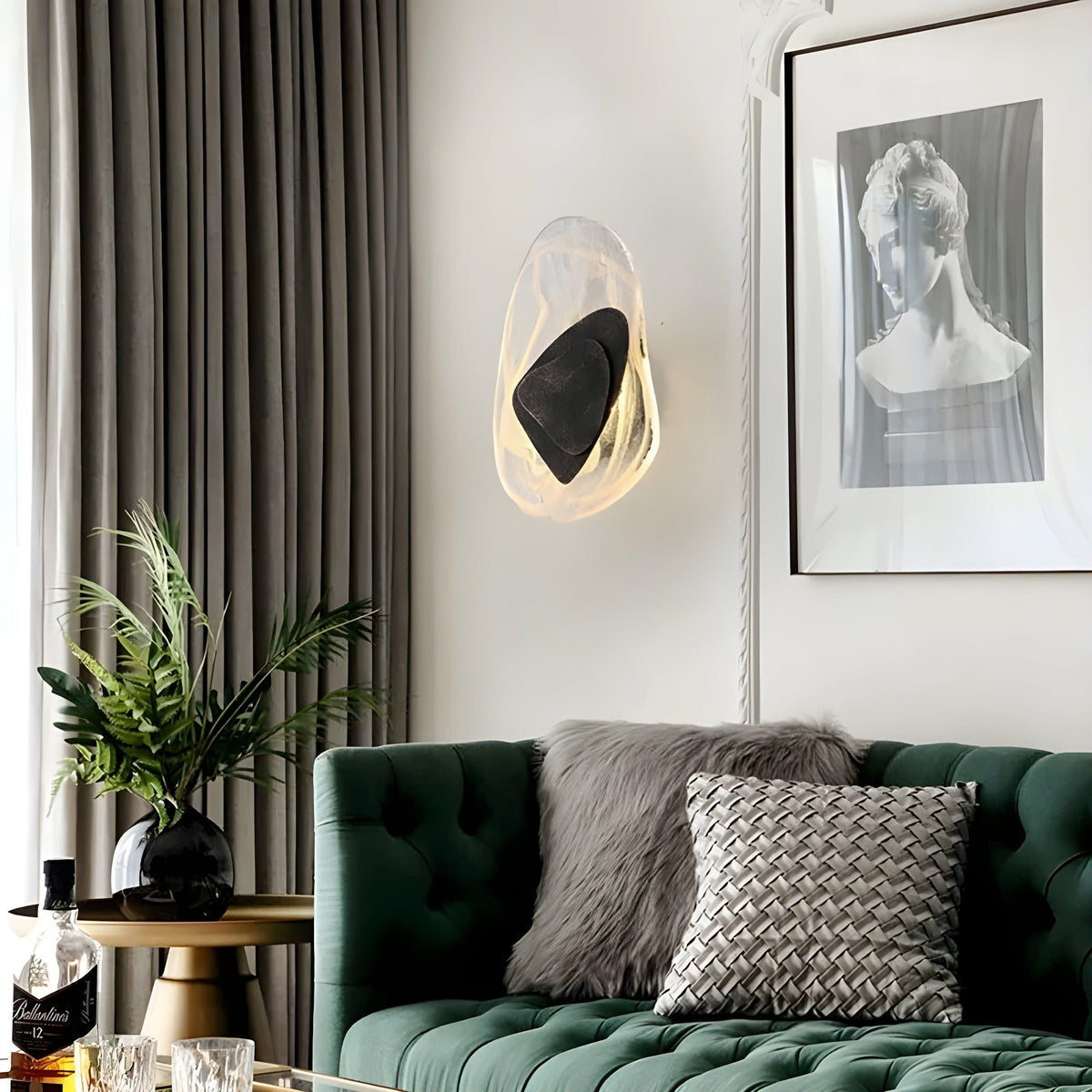 Modern LED Wall Lamp for Stairs and Outdoor Areas