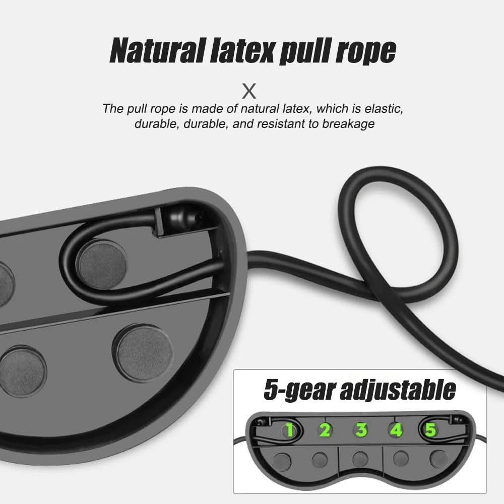 Compact full-body workout device for home & on the go