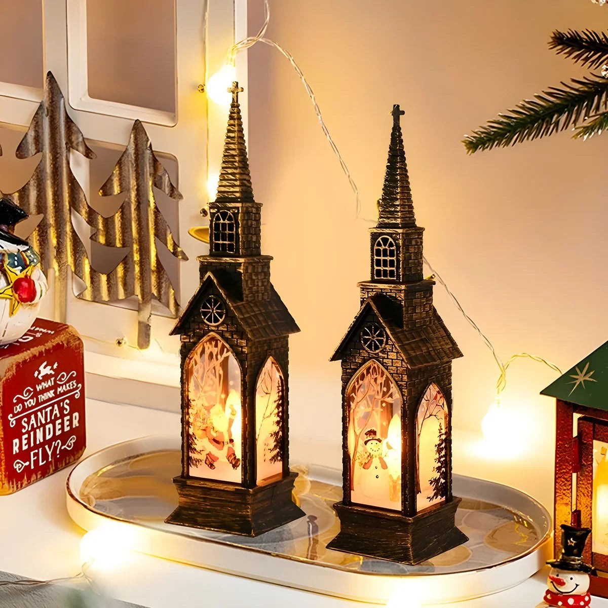 GlowJoy - Modern Christmas Decoration LED Lights