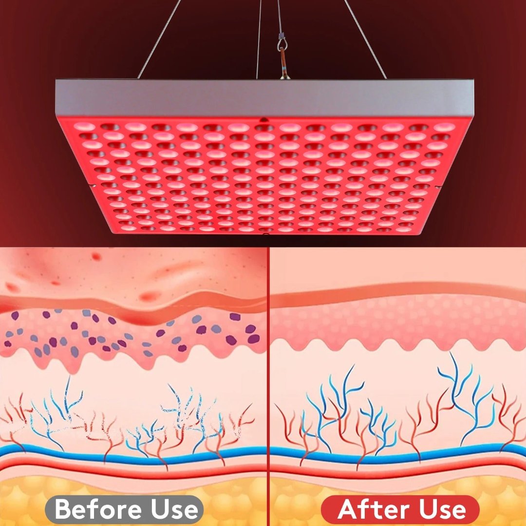 Red Light Therapy Lamp Device – Muscle Recovery and Sleep Aid