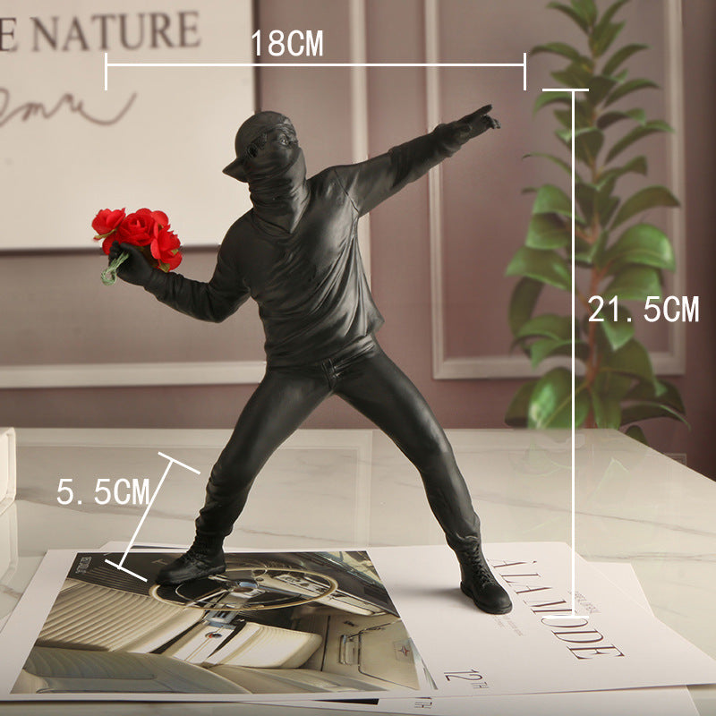 Banksy Flower Vandal