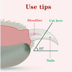 Professional Nail Clipper for Pets with Integrated Light