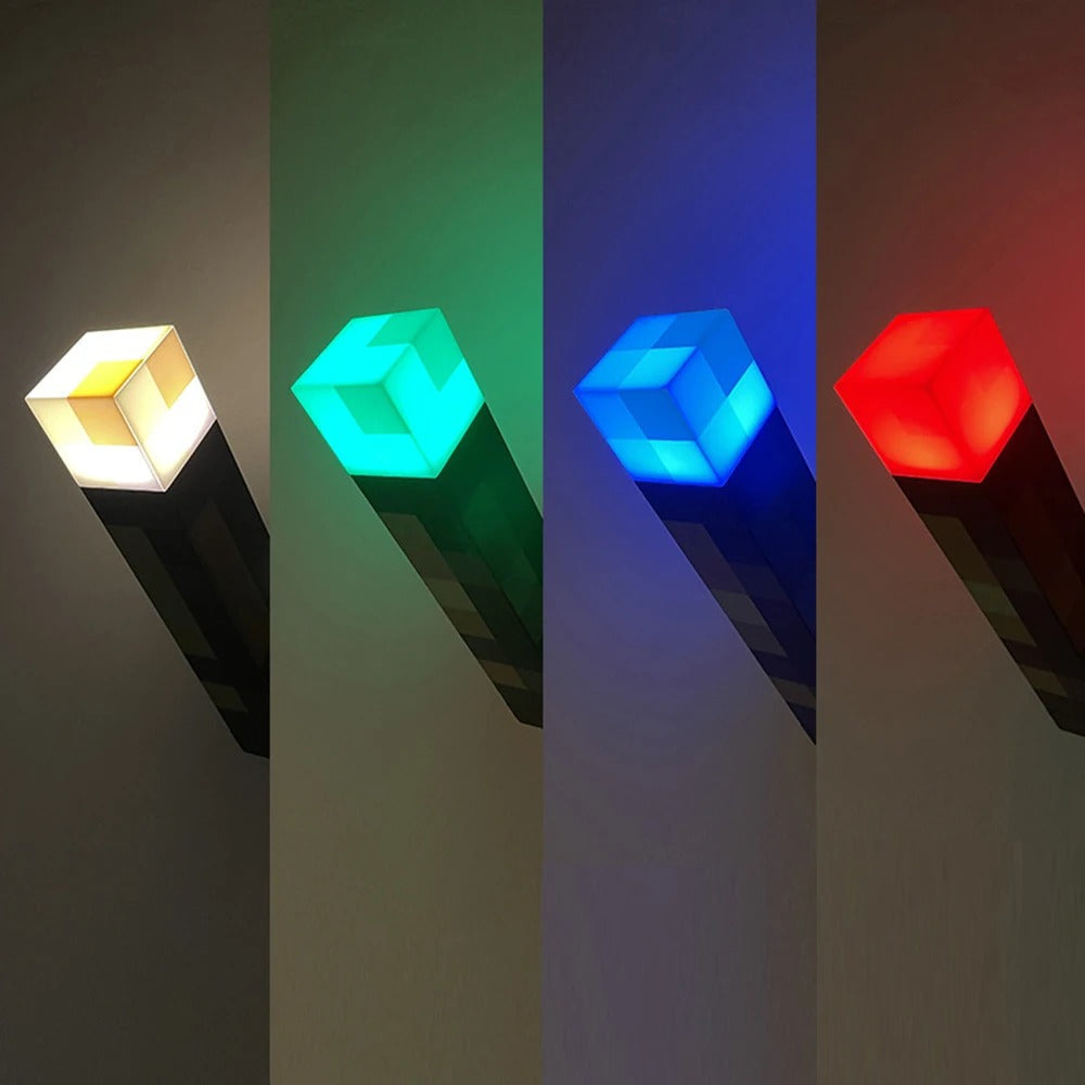 GlowTorch | Atmospheric lighting with Minecraft LED lamp