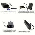 Portable Ultrasonic Deterrent for Reliable Protection!