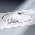Dainty Forever Linked Diamond Bracelet