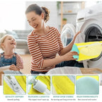 washing bag for shoes for thorough cleaning in the washing machine