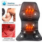 Electric back mass cushion with heat function