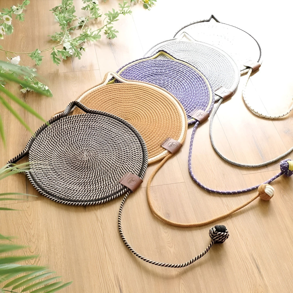 Cotton Cat Scratching Mat made of Rope - ClawGuard