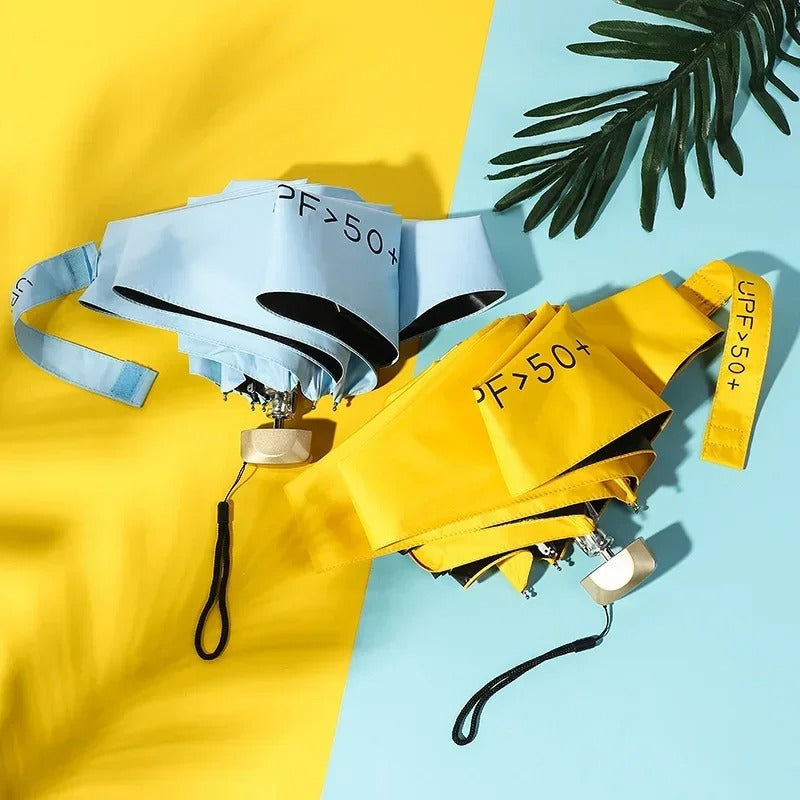 Foldable Mini Umbrella Solara – Compact, UV protection & Wind resistant