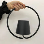 Rechargeable LED pendant light for indoor & outdoor use