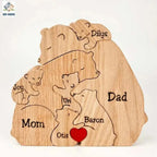 Handcrafted Personalised Bear Family