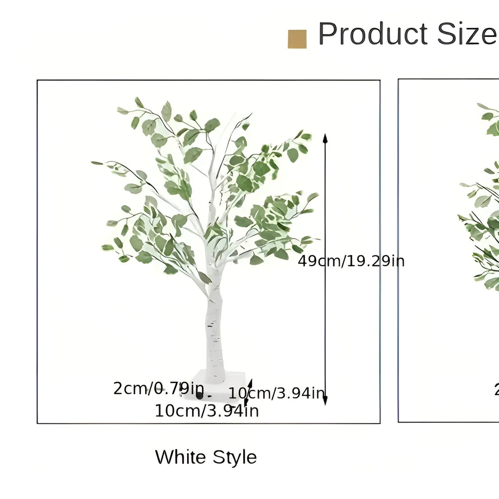 Magical BrightTree Table Lamp – Elegant Tree Design with Warm LED Light