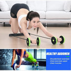 Compact full-body workout device for home & on the go