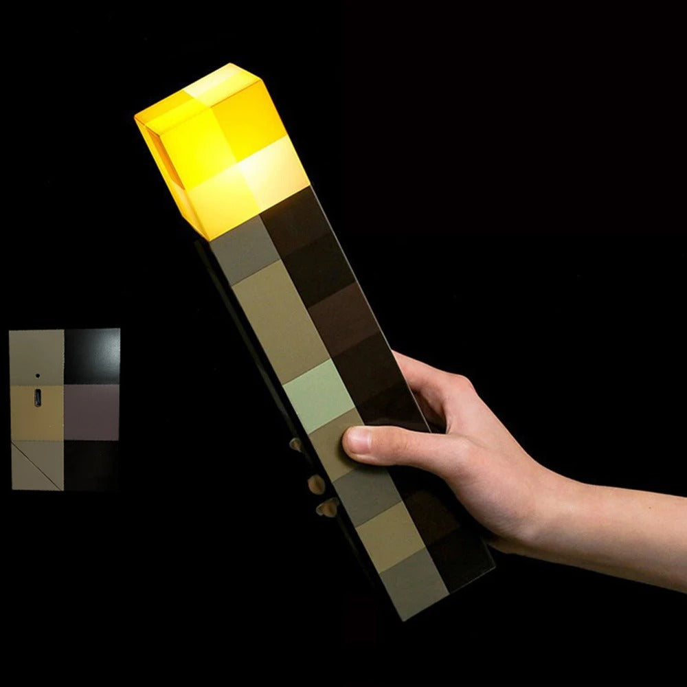 GlowTorch | Atmospheric lighting with Minecraft LED lamp