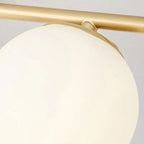 NordLux LED Glass Ceiling Light – White Globe