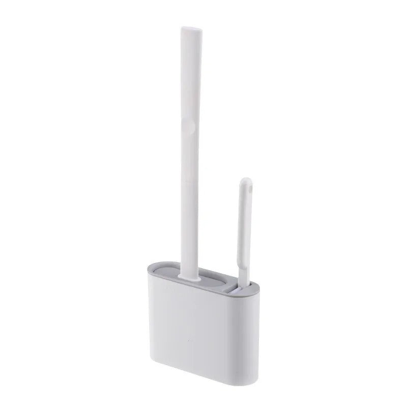 Toilet Brush | Wall-Mounted, Hygienic Design with Durable Bristles for Complete Cleaning in Small Bathrooms
