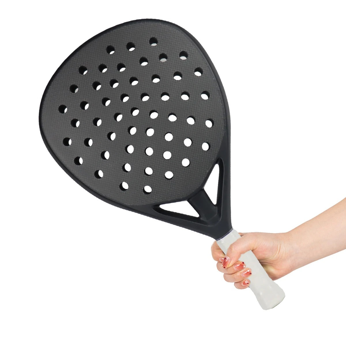 Carbon Fiber Padel Racket with EVA Soft Core - High-Performance Paddle for Training &amp; Match Play