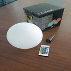 Solar Powered Mood Light Sphere - ShapeLights Rechargeable Ball Light for Outdoors