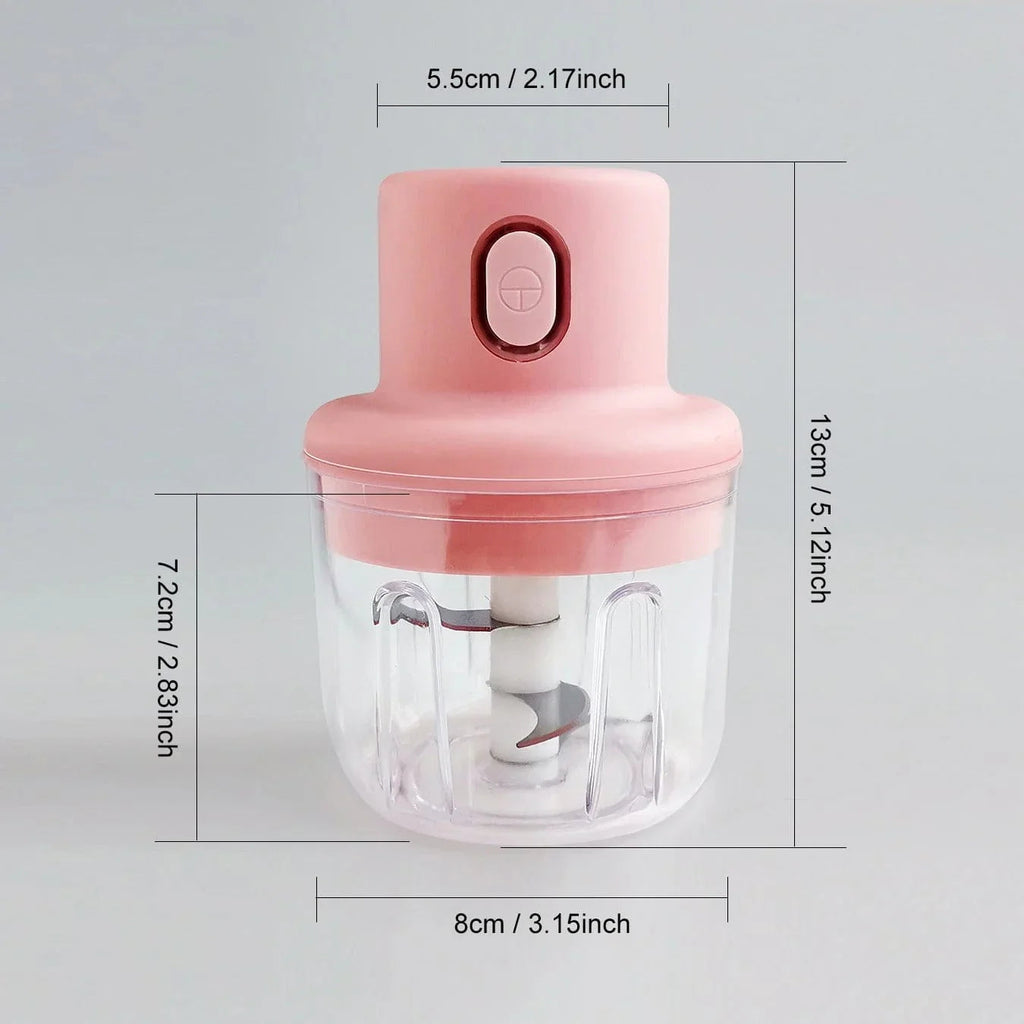 Wireless Food Chopper – Compact Mini Chopper for Spices and Vegetables