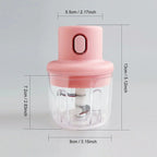 Wireless Food Chopper – Compact Mini Chopper for Spices and Vegetables