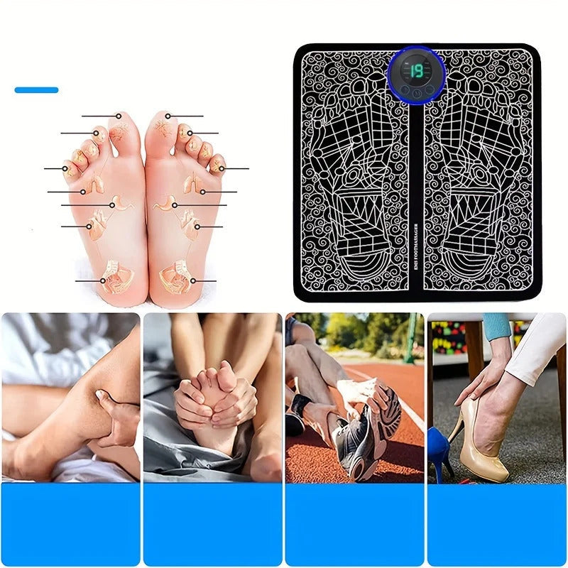 Regenerating EMS Foot Massager – Relaxation and Pain Relief for Your Feet