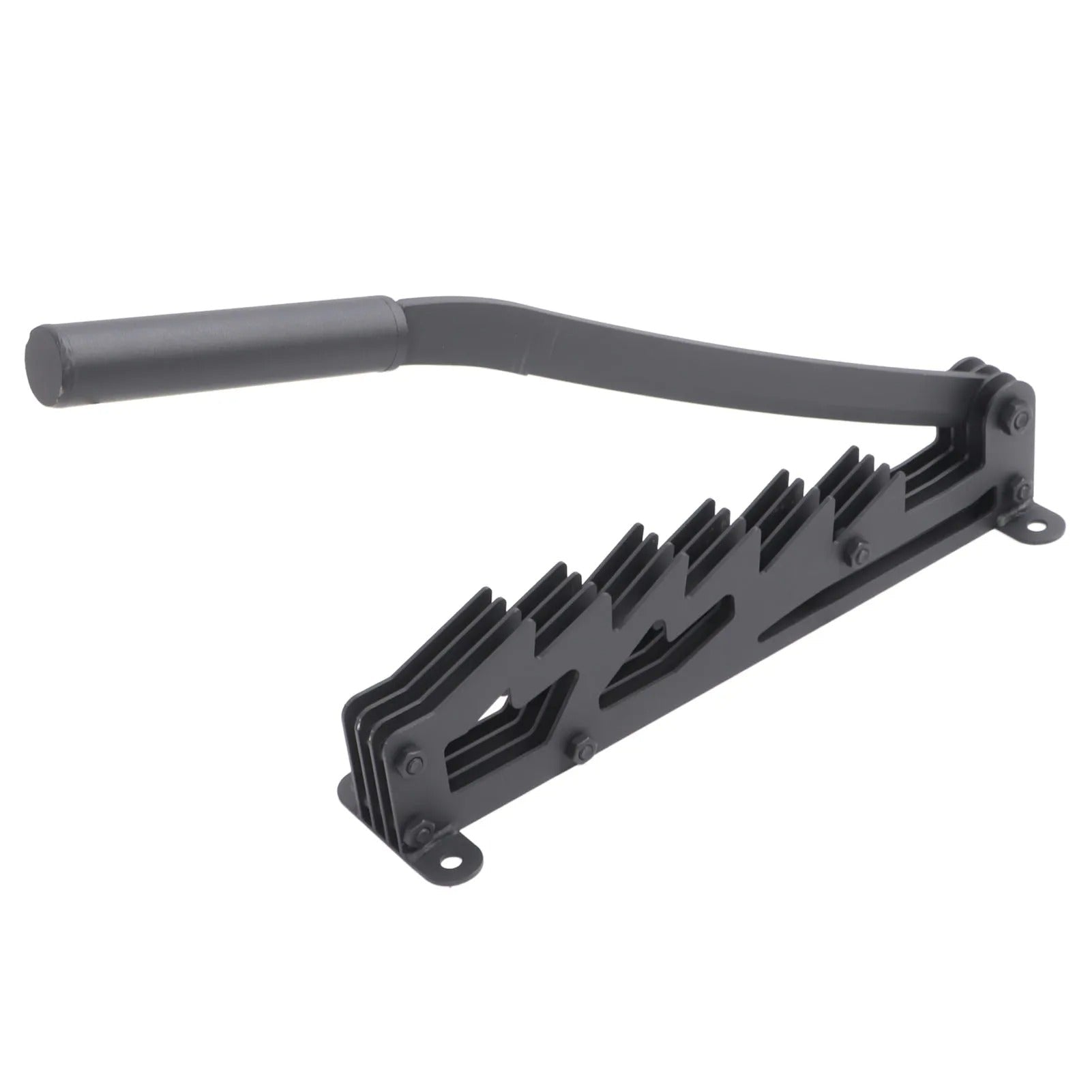 Convenient wall-mounted wood splitter Compact design ensuring efficient wood splitting