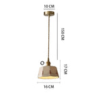 Elegant pendant lamp with classic ceramic pattern
