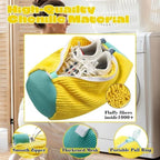 washing bag for shoes for thorough cleaning in the washing machine