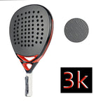 Carbon Fiber Padel Racket with EVA Soft Core - High-Performance Paddle for Training &amp; Match Play
