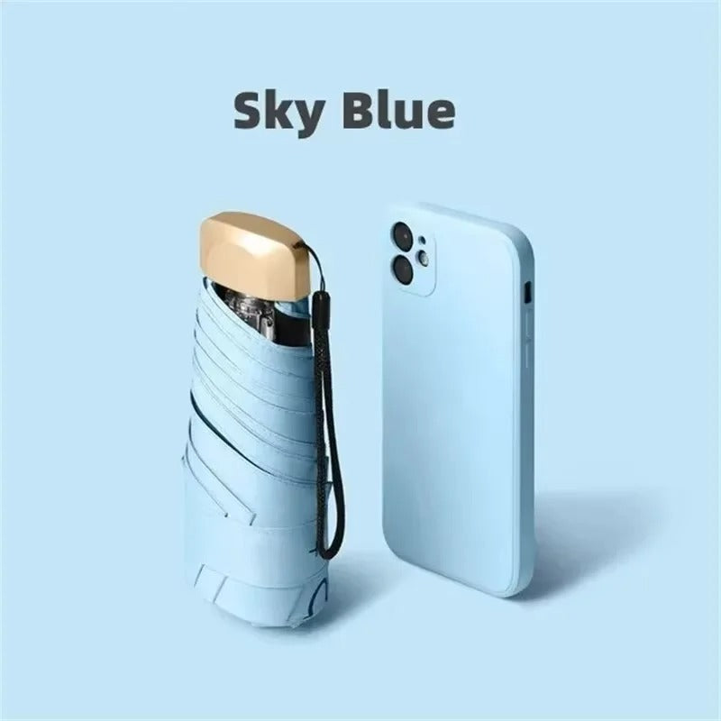 Foldable Mini Umbrella Solara – Compact, UV protection & Wind resistant