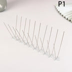 1PC Stainless Steel Pigeon Spikes And Bird Repeller Deterrent 25cm Balcony Anti-bird Repellent Thorn Nail Kit Pest Control