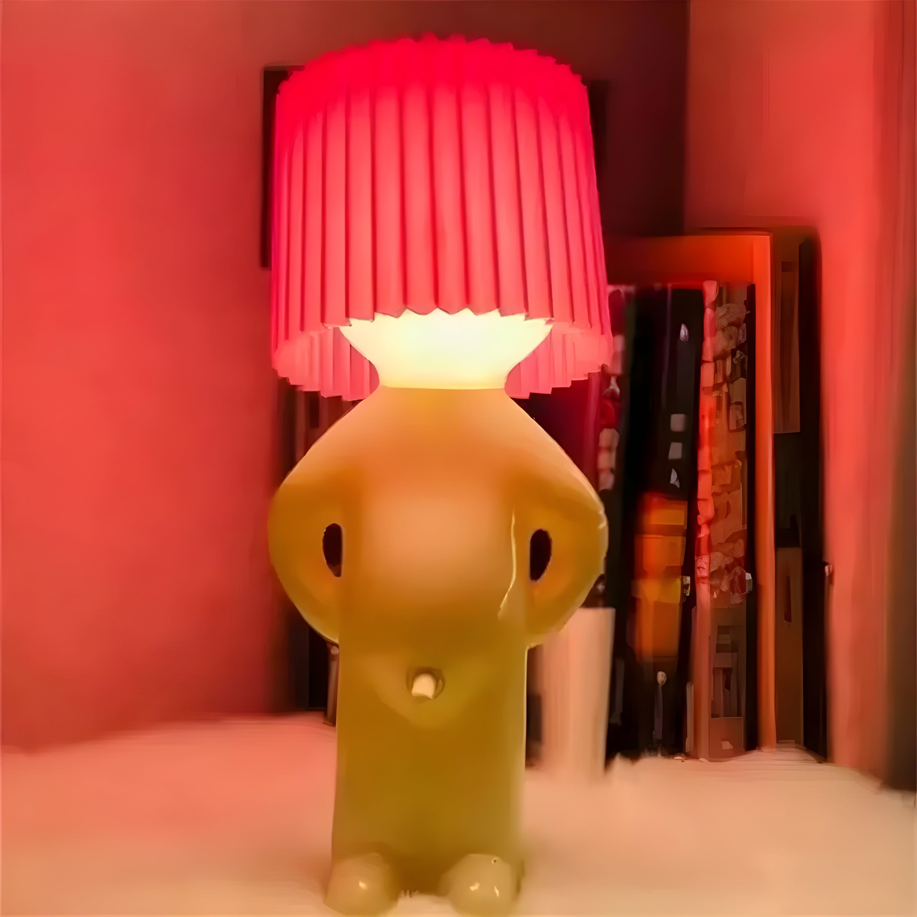 Sassy Boy Creative Table Lamp – Unique Lighting for Bedroom and Living Space
